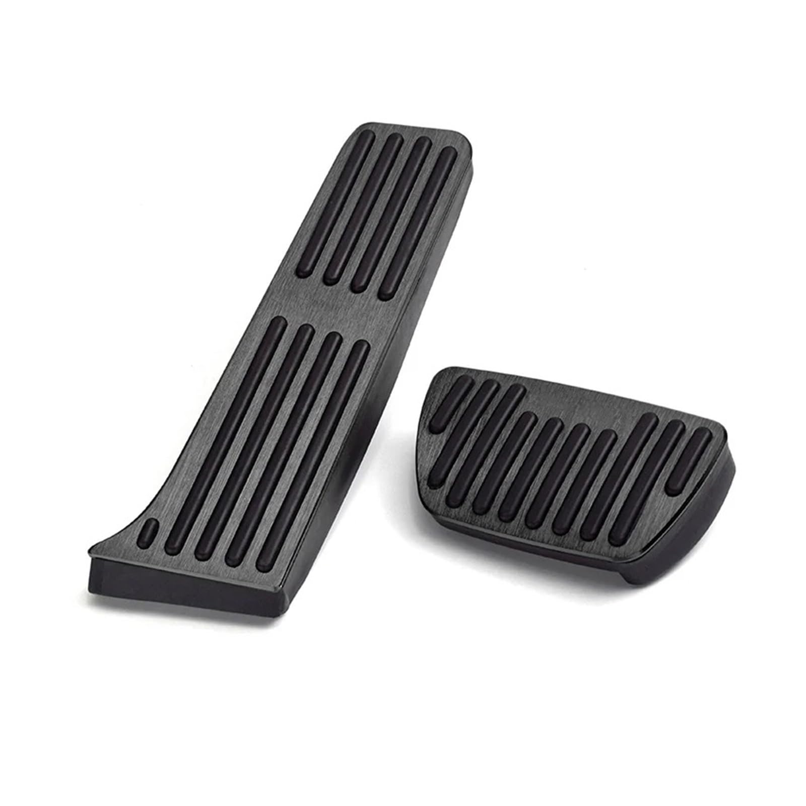 Auto Fußstütze Für Camry 50 70 XV40 XV50 XV70 2006-2021 2022 2023 2024 Auto Accelerator Gas Bremspedal Fußstütze Pedale Pad Abdeckung Pedalauflagen(2018-2024 Black 2pcs) von KWAYA