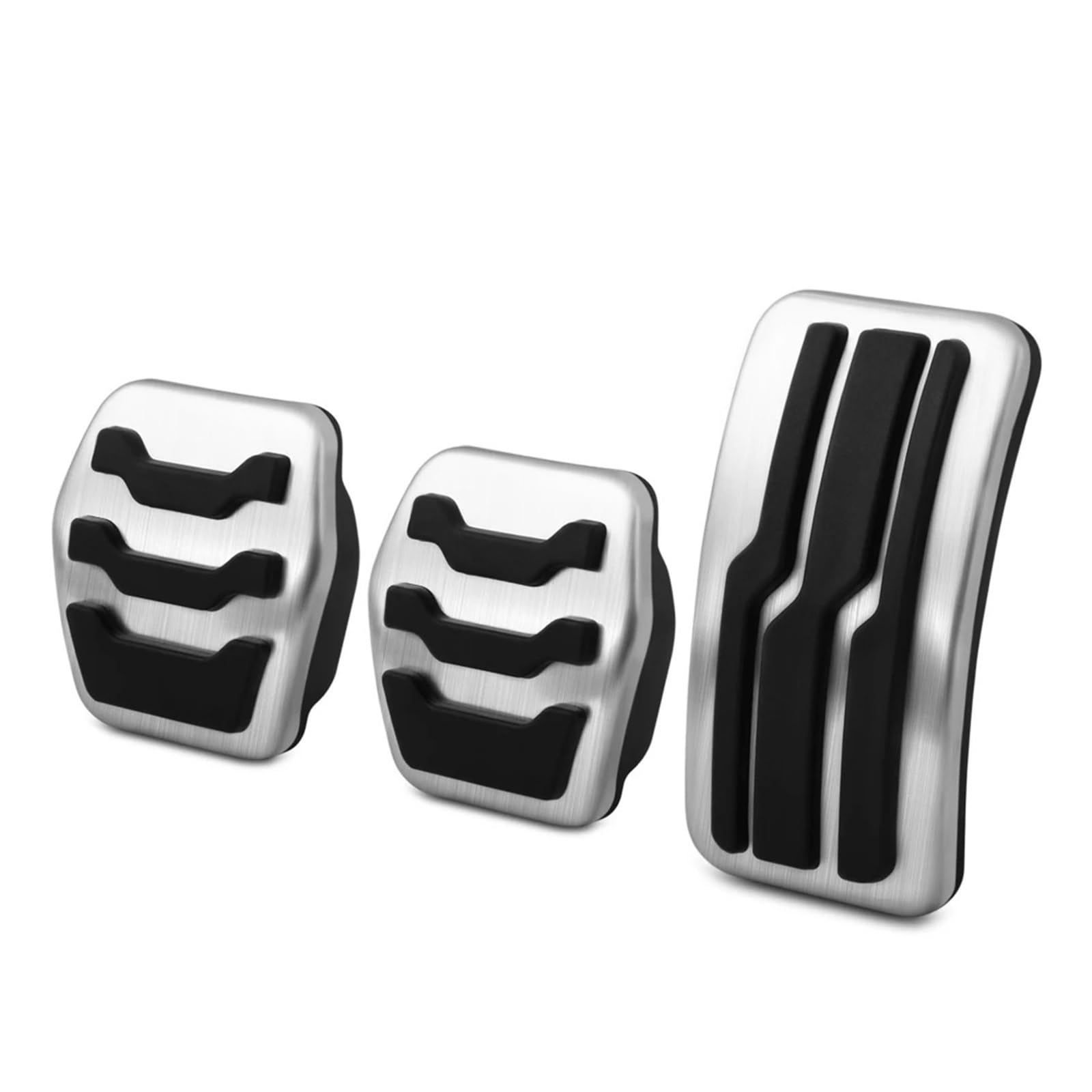 Auto Fußstütze Für Escape Für Kuga 2019 2020 2021 2022 Auto-Fußpedale Kupplung Gasbremse rutschfeste No Drill Pedal Cover Set Pads Pedalauflagen(3 pcs) von KWAYA