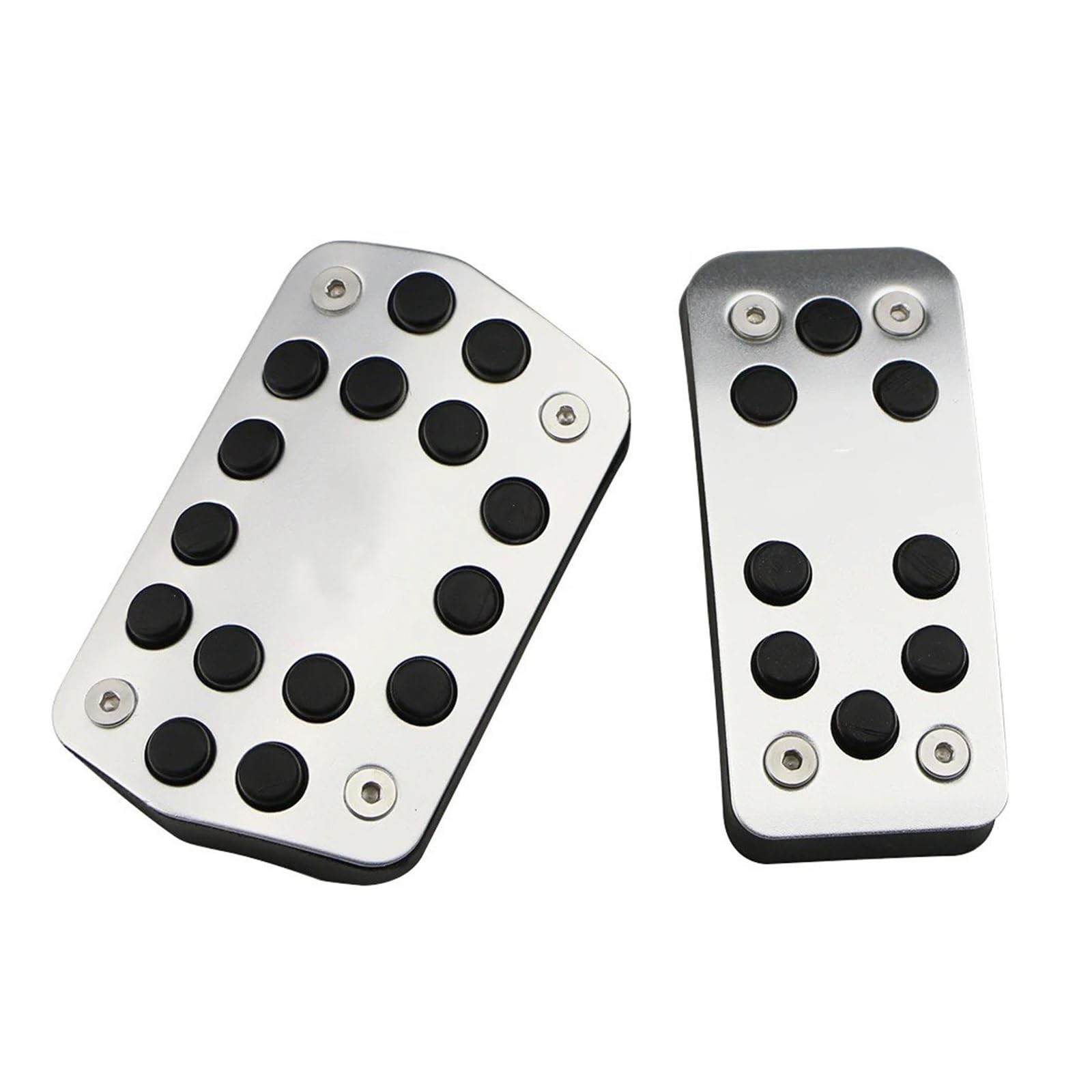 Auto Fußstütze Für Focus 2 MK2 Für RS Für ST 2005-2011 Autopedale Abdeckungen Kupplung Gas Bremspedal Set Pads Edelstahl Zubehör Pedalauflagen(at Without Rest) von KWAYA