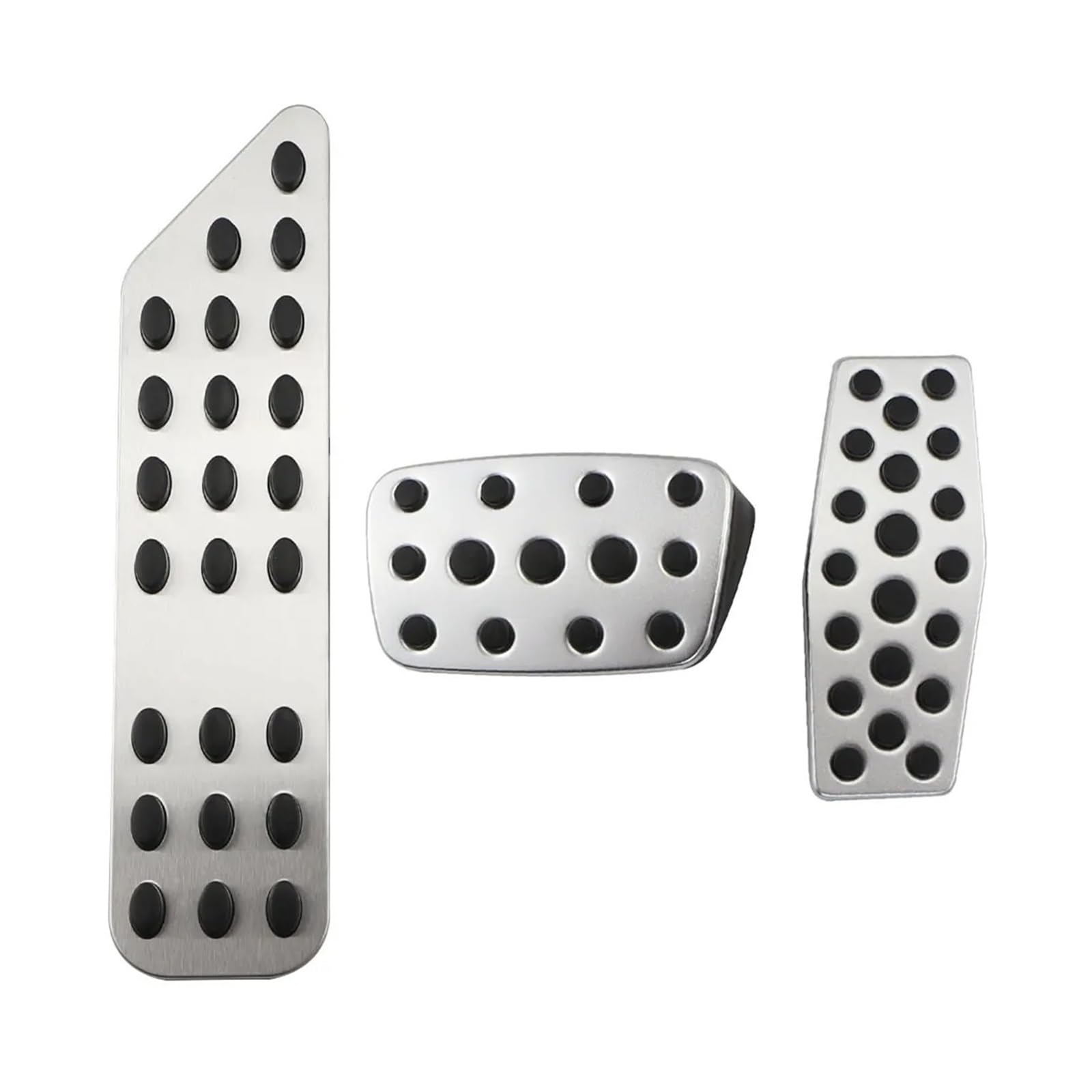 Auto Fußstütze Für Opel Für Mokka 2013 2014 2015 Für Opel Für Astra J Für Insignia Auto Aluminiumlegierung Pedale Pedalabdeckung Pedalauflagen(3 Pcs at with Rest) von KWAYA