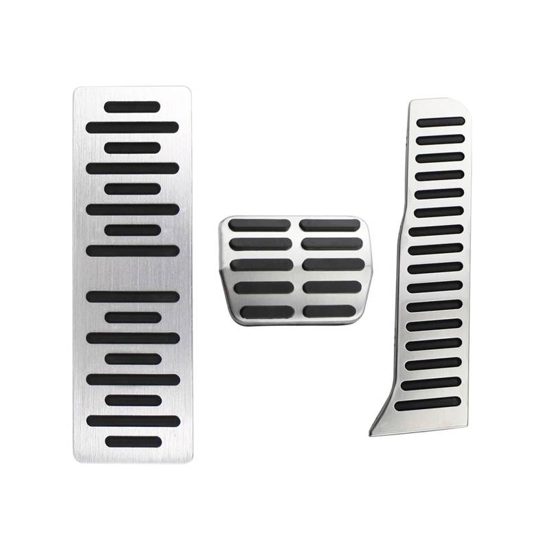Auto Fußstütze Für Passat B6 B7 Für CC Für R-line 2013 2014 2015 2016 2017 Auto LHD Pedale Fußstütze Pedalabdeckung Pad Zubehör Pedalauflagen(at with Rest) von KWAYA
