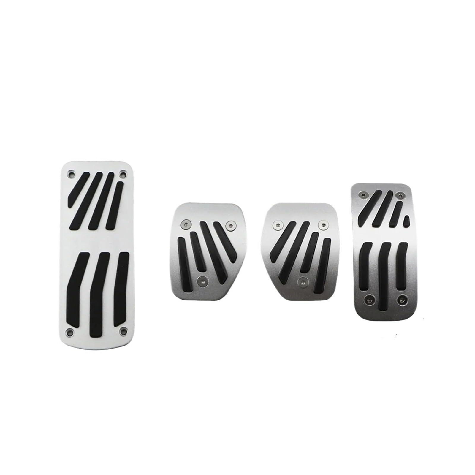 Auto Fußstütze Für Peugeot 207 301 307 208 2008 308 408 Auto Pedale Gas Pedal Aluminium Legierung Abdeckung Kupplung Pedal Pedalauflagen(MT with Rest) von KWAYA