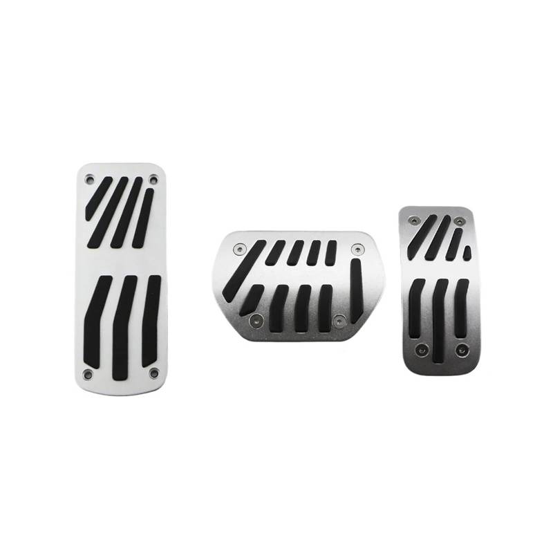 Auto Fußstütze Für Peugeot 207 301 307 208 2008 308 408 Auto Pedale Gas Pedal Aluminium Legierung Abdeckung Kupplung Pedal Pedalauflagen(at with Rest) von KWAYA