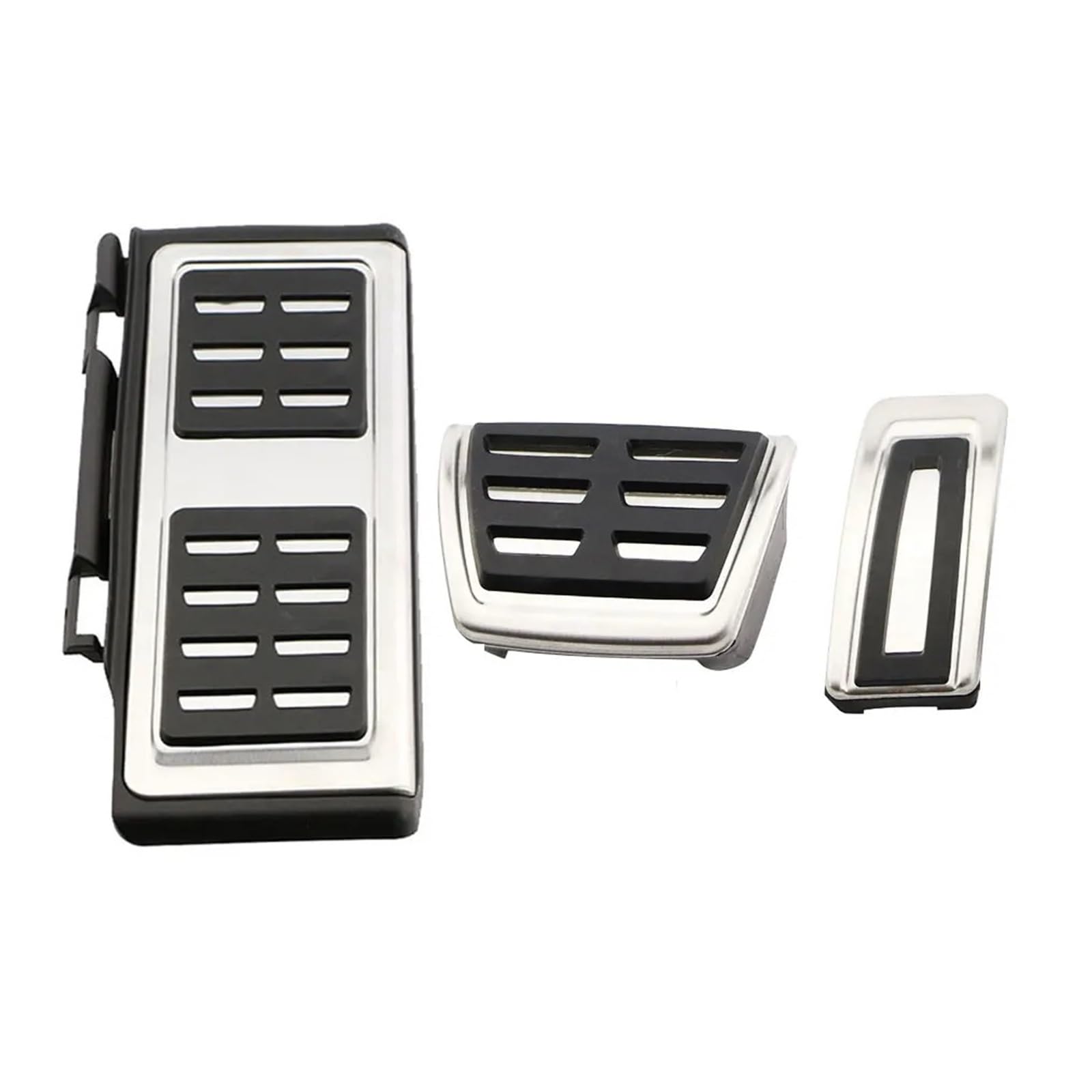 Auto Fußstütze Für SEAT Für Ibiza Mk5 2017-2021 2022 at MT Auto Fußpedal Gas Bremse Restfoot Kein Bohren Pedal Abdeckung Teil Protector Pedalauflagen(3 pcs 1) von KWAYA