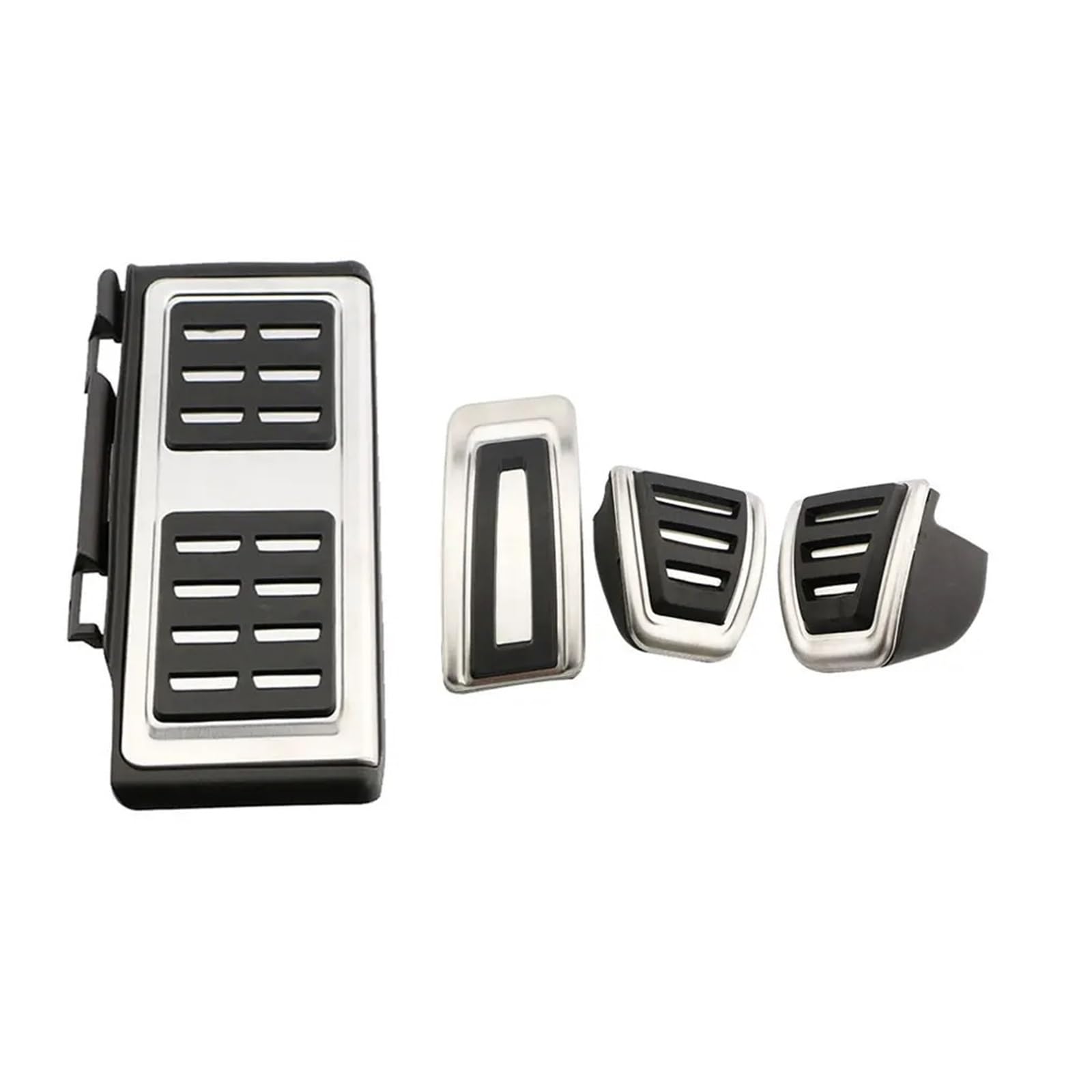 Auto Fußstütze Für SEAT Für Ibiza Mk5 2017-2021 2022 at MT Auto Fußpedal Gas Bremse Restfoot Kein Bohren Pedal Abdeckung Teil Protector Pedalauflagen(4 pcs) von KWAYA