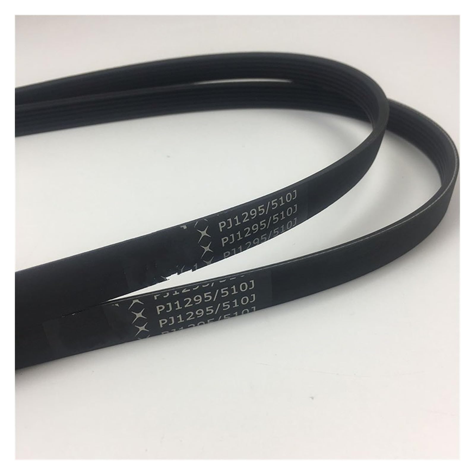 Keilriemen Fitness-Fahrradgürtel, Gürtel, PJ1295/510J 6 Rippen Antriebsriemen, Fahrrad-Förderband, Gürtel Poly, 7 Rippen, 8 Rippen, 9 Rippen Moped Antriebsriemen (Größe : 5 ribs) von KWAYA