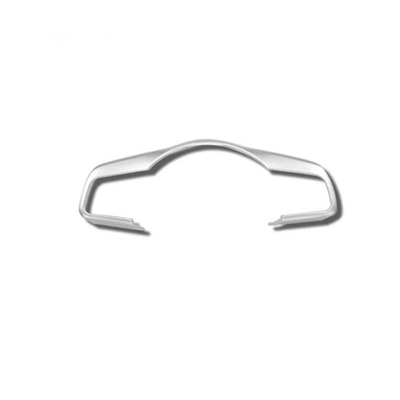 Mittelkonsole Panel 1 Stücke Für Jaguar Für XE Für XF Für F-Type Für F-Pace F Für Pace 2016 2017 2018 Auto Lenkrad Rahmen Trim Abdeckung Mittelkonsole Frame(Silver 2) von KWAYA