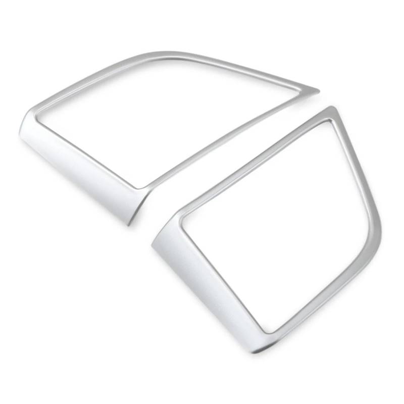 Mittelkonsole Panel 2 Stücke Für Tucson 2015-2018 Auto Chrom Silber Lenkradeinsatz Verkleidung CoverInterior Mouldings Lenkräder Abdeckungen Mittelkonsole Frame von KWAYA