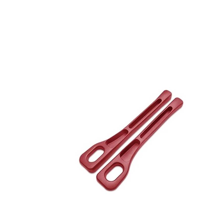 Mittelkonsole Panel 2X Für Passat B6 Für Arteon Für Touran Für Tiguan ID4 Etc Autositz Lückenfüller Zwischen Sitzen Spalt Innendekoration Mittelkonsole Frame(Red) von KWAYA
