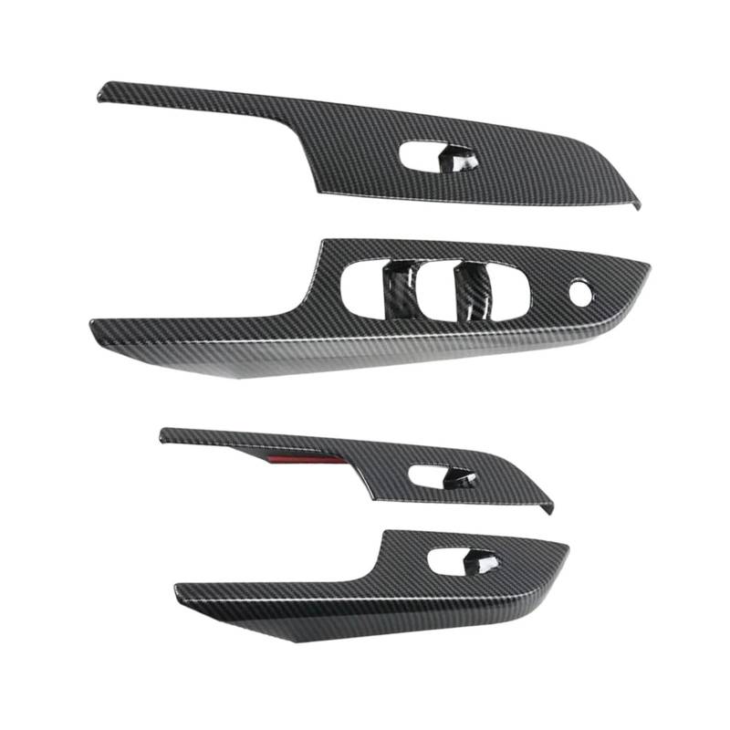 Mittelkonsole Panel 4 Stücke Für Navara NP300 Für ST 2016-2020 2021 Auto Getriebe Shift Panel Innere Tür Griff Abdeckung Trim Rahmen Innen Mittelkonsole Frame von KWAYA