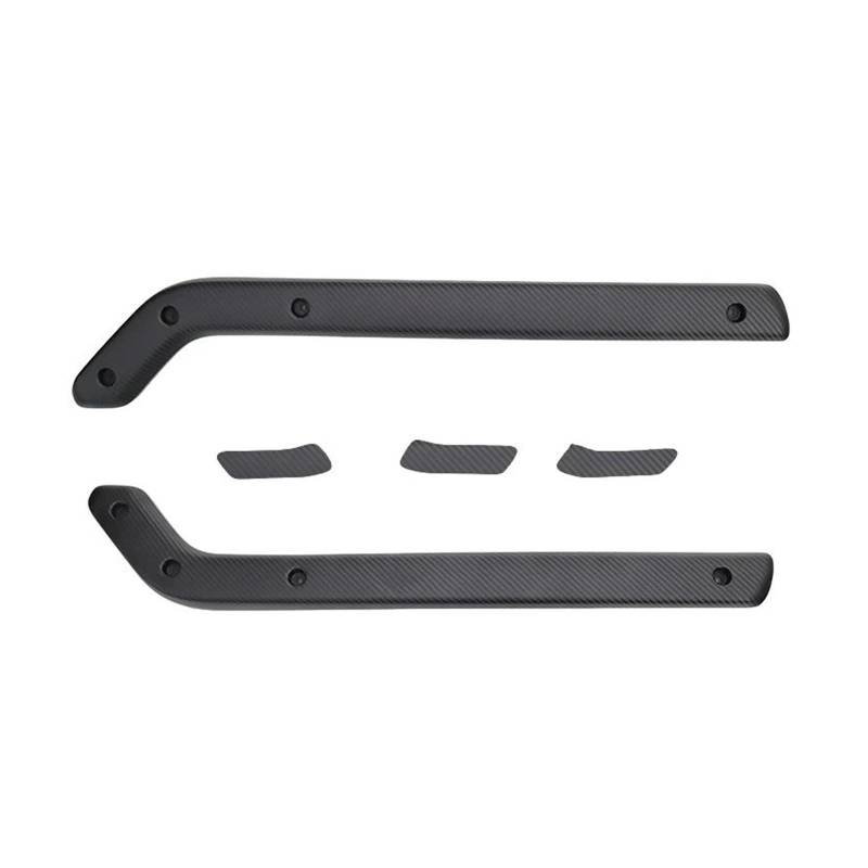 Mittelkonsole Panel 5PSC Für Defender 90 110 2020-2025 Autoinnenraum Mittelkonsole Panel Seitenverkleidung Streifen Abdeckung Teile Mittelkonsole Frame(Carbon Fiber,Left Hand Drive) von KWAYA