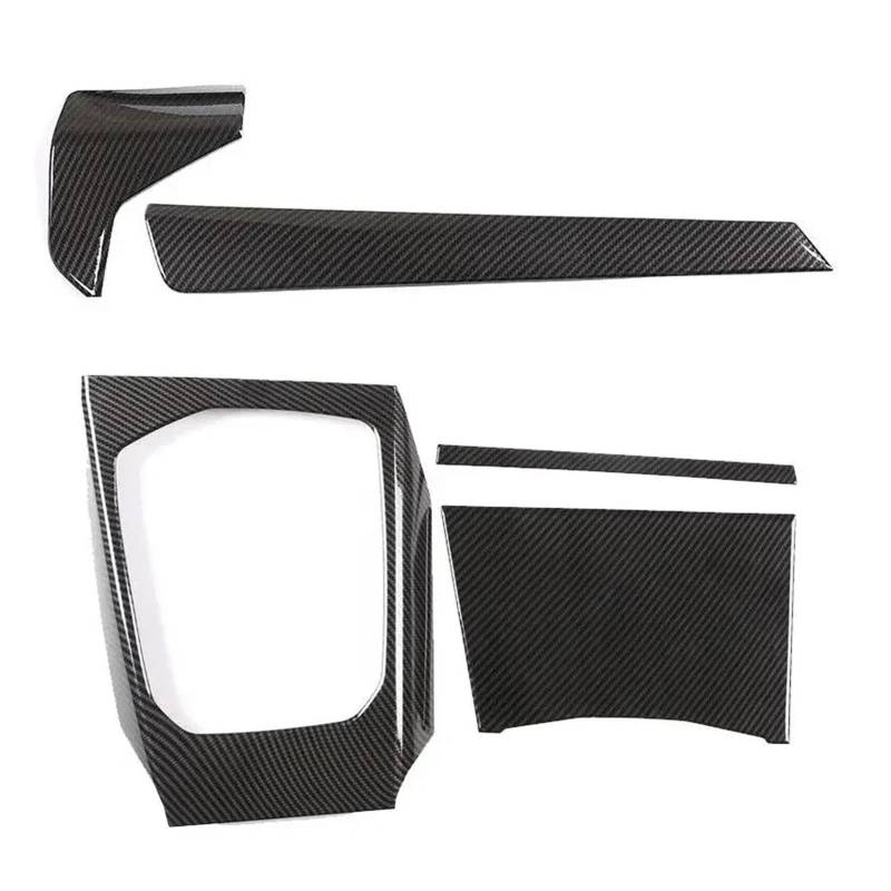 Mittelkonsole Panel Für 3er 4er G20 G21 G22 2020 2021 2022 Auto ABS Kohlefaser Schalttafelabdeckung Innenausstattung Verkleidungsaufkleber Mittelkonsole Frame(Carbon Fiber(ABS)) von KWAYA