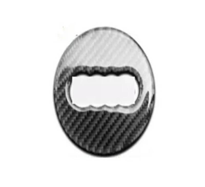 Mittelkonsole Panel Für A1 Für A3 Für A4 Für A5 Für A6 Für A7 Auto Carbon Fiber Lenkrad Aufkleber Rahmen Abdeckung Zubehör Mittelkonsole Frame(C Style 7.8cm) von KWAYA