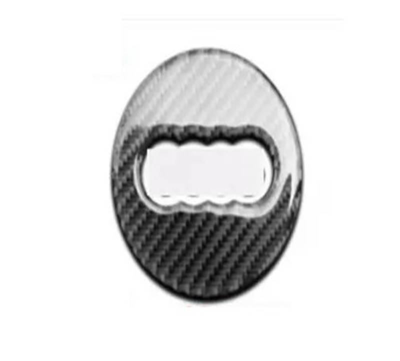 Mittelkonsole Panel Für A1 Für A3 Für A4 Für A5 Für A6 Für A7 Auto Carbon Fiber Lenkrad Aufkleber Rahmen Abdeckung Zubehör Mittelkonsole Frame(C Style 9.2cm) von KWAYA
