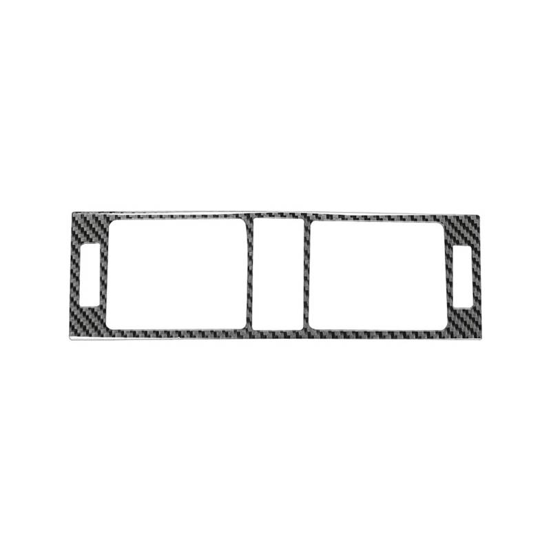Mittelkonsole Panel Für C-Klasse W204 2007–2013 2012 2011 Auto-Armaturenbrett Zentraler Luftauslass Dekorativer Rahmen Aufkleber Kohlefaser Mittelkonsole Frame von KWAYA