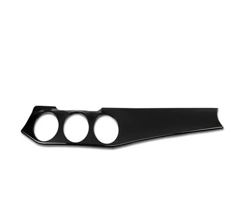 Mittelkonsole Panel Für CLA A Für GLA C117 Klasse W117 2012-2018 Auto Armaturenbrett Dekoration Mittelkonsole Panel Rahmenteile Mittelkonsole Frame(Bright Black) von KWAYA