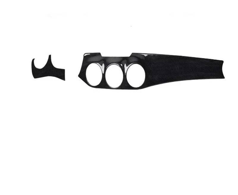 Mittelkonsole Panel Für CLA A Für GLA C117 Klasse W117 2012-2018 Auto Armaturenbrett Dekoration Mittelkonsole Panel Rahmenteile Mittelkonsole Frame(Carbon Fiber Style 2) von KWAYA