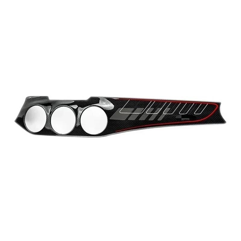Mittelkonsole Panel Für CLA A Für GLA C117 Klasse W117 2012-2018 Auto Armaturenbrett Dekoration Mittelkonsole Panel Rahmenteile Mittelkonsole Frame(Carbon Red) von KWAYA
