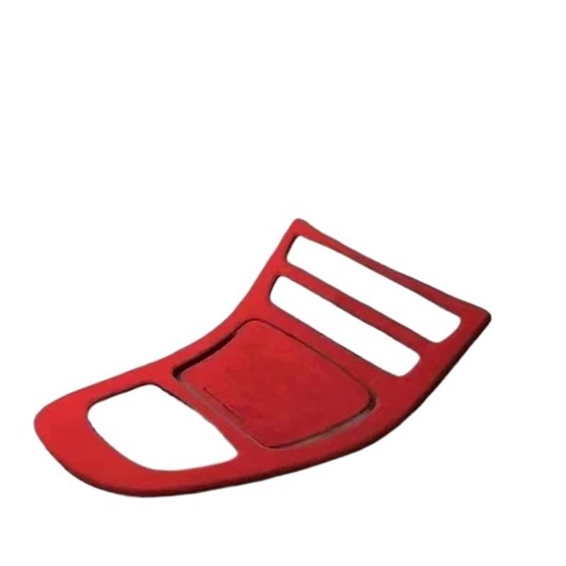 Mittelkonsole Panel Für E-Klasse W212 W213 2019 2020 2021 2022 2023 2024 Autoinnenraum Mittelkonsole Schaltknauf Hebel Panel Wildlederschale Mittelkonsole Frame(21-23 Red) von KWAYA