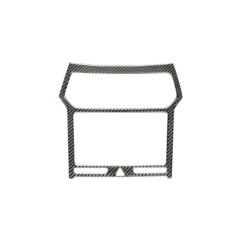 Mittelkonsole Panel Für Explorer 2013-2019 Auto Carbon Fiber Zentrale Luft Outlet Navigation Panel Dekorative Rahmen Aufkleber Aufkleber Mittelkonsole Frame(Black) von KWAYA