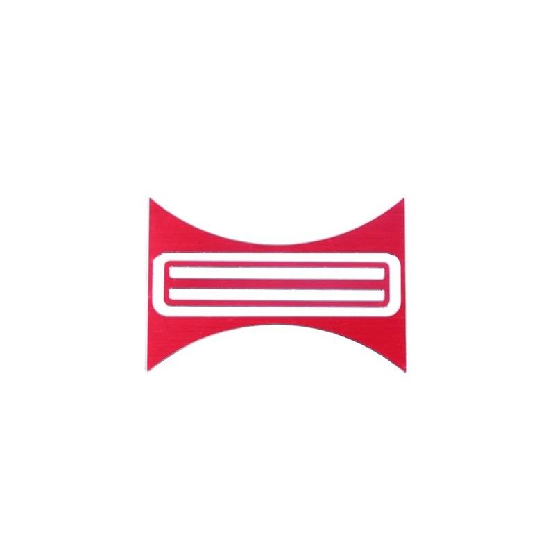 Mittelkonsole Panel Für GLA B Für CLA A-Klasse W176 W246 C117 W117 X156 Autoinnenraum-Mittelkonsole Wasserbecherhalterabdeckung Mittelkonsole Frame(Red) von KWAYA