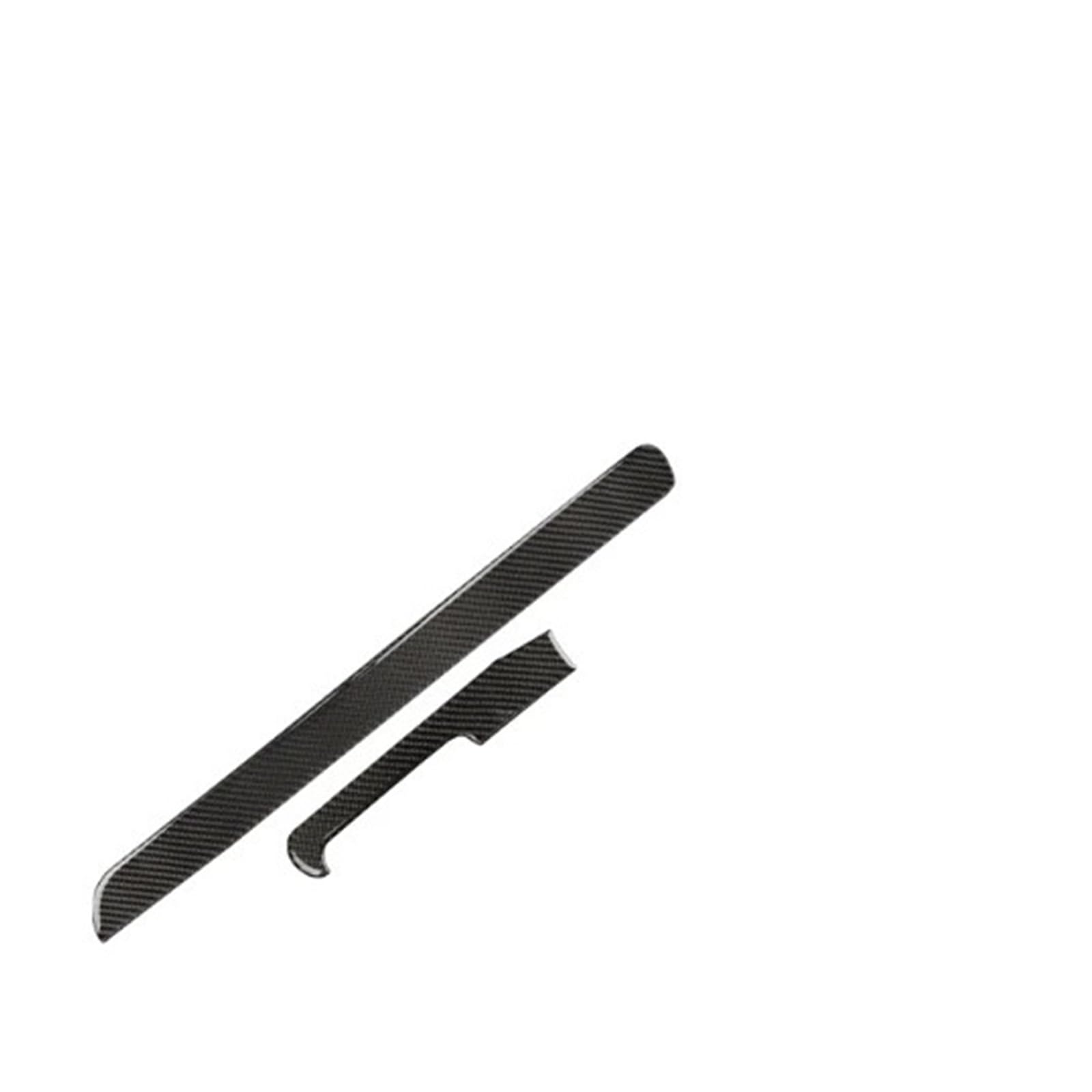 Mittelkonsole Panel Für Golf 6 Für GTI R MK6 2008-2012 Auto Mittelkonsole Armaturenbrett Abdeckung Schutzverkleidung Carbonfaser-Aufkleber Mittelkonsole Frame(Black(LHD)) von KWAYA