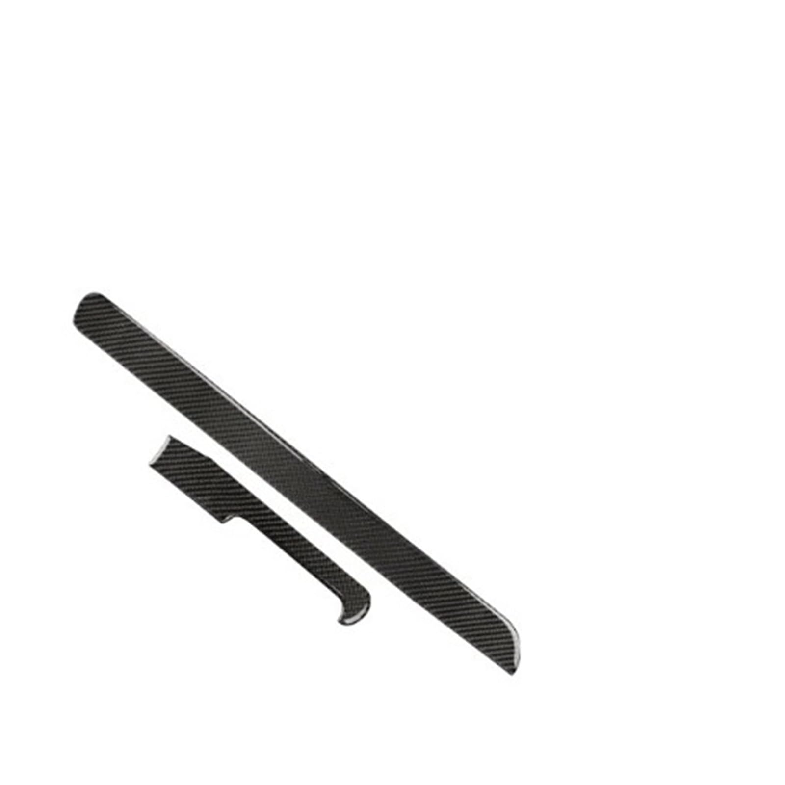 Mittelkonsole Panel Für Golf 6 Für GTI R MK6 2008-2012 Auto Mittelkonsole Armaturenbrett Abdeckung Schutzverkleidung Carbonfaser-Aufkleber Mittelkonsole Frame(Black(RHD)) von KWAYA