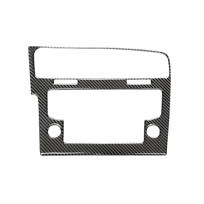Mittelkonsole Panel Für Golf 7 Für GTI Mk7 2013-2019 Auto Carbon Fiber Konsole Center GPS Navigation Panel Abdeckung Trim Rahmen Zubehör Mittelkonsole Frame(Left-Hand Drive B,Right-Hand Drive) von KWAYA