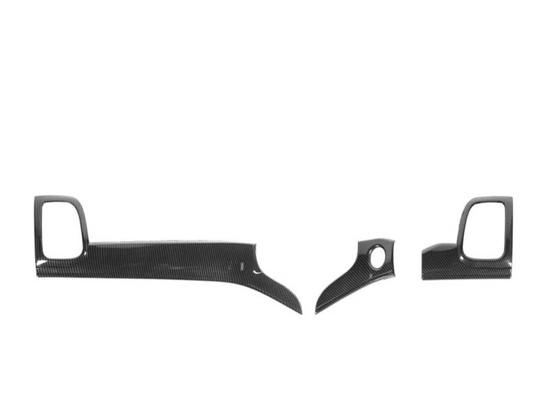 Mittelkonsole Panel Für Grand Für Cherokee 2011-2021 Autoinnenausstattung Mittelkonsole Panel Dekoration Abdeckung Trim Aufkleber Kohlefaser Mittelkonsole Frame(Carbon Fiber RHD) von KWAYA