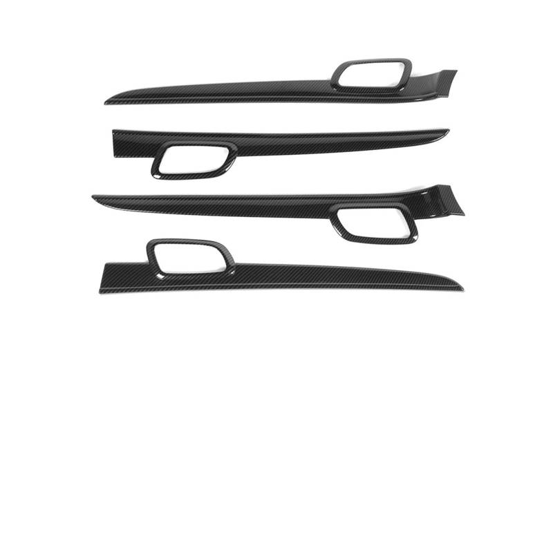 Mittelkonsole Panel Für Grand Für Cherokee 2014-2023 2022 Auto Center Console Dekoration Panel Abdeckung Innen Tür Haltegriff Trim Innen Mittelkonsole Frame(Carbon Fiber Look C) von KWAYA