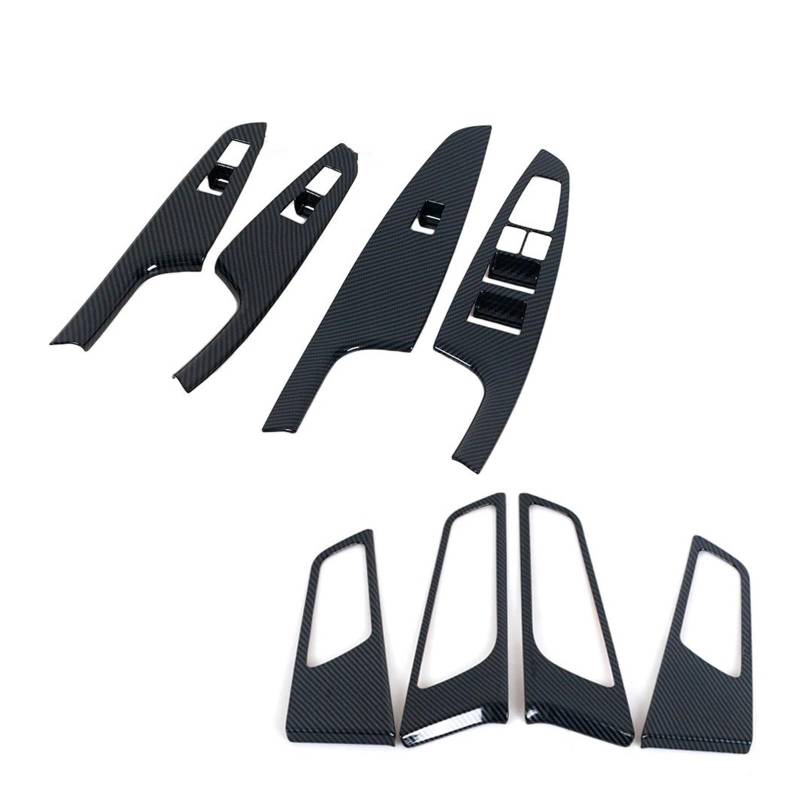 Mittelkonsole Panel Für Hyundai Für Tucson 2015 2016 2017 2018 2019 2020 Auto Fensterheber Schalter Taste Panel Schalter Trim Innen Aufkleber Mittelkonsole Frame(1set with Button) von KWAYA