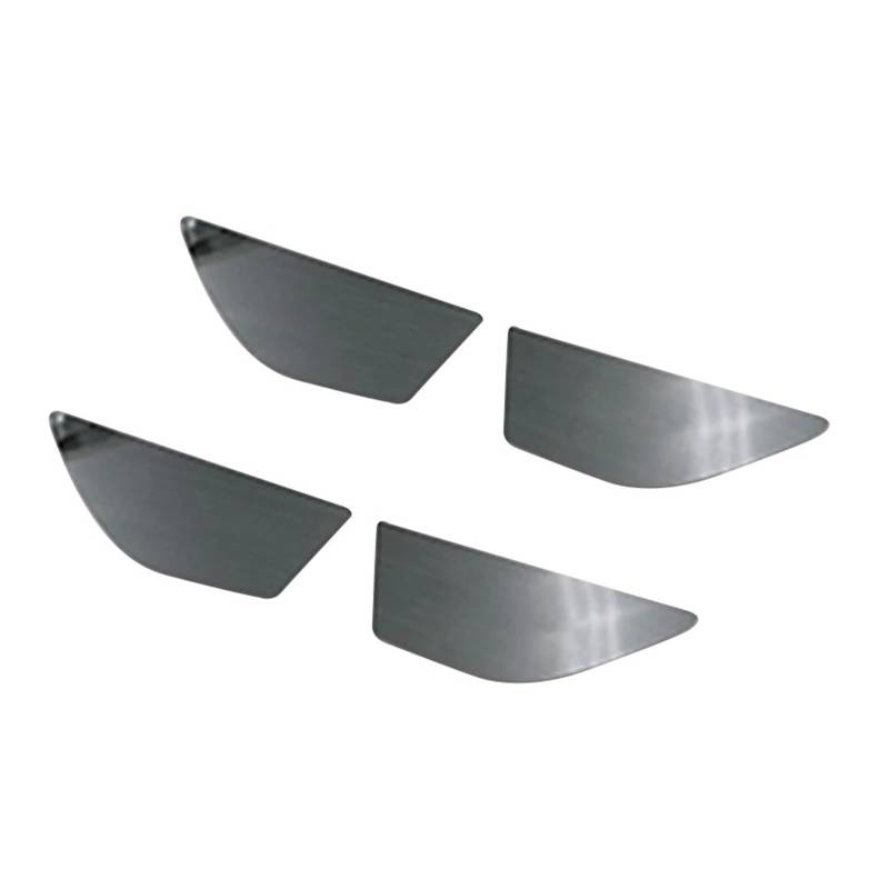 Mittelkonsole Panel Für Hyundai Für Tucson NX4 Für Hybrid N Line 2021 2022 2023 Auto Edelstahl Innentürgriff Schüssel Zierrahmenabdeckung Mittelkonsole Frame(B Black) von KWAYA