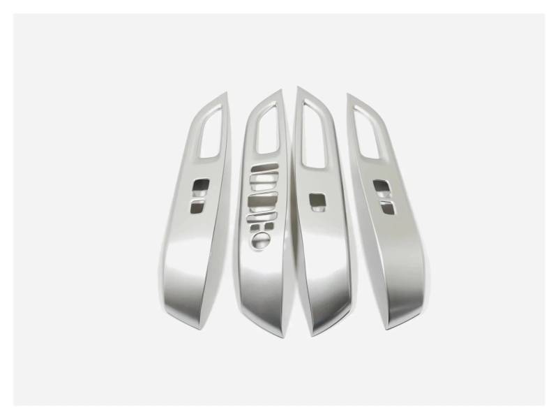 Mittelkonsole Panel Für Hyundai Für Tucson NX4 LHD 2021 2022 2023 Auto Armlehne Panel Trim Innen Tür Fenster Glas Schalter Taste Abdeckung Mittelkonsole Frame(Silver 2) von KWAYA