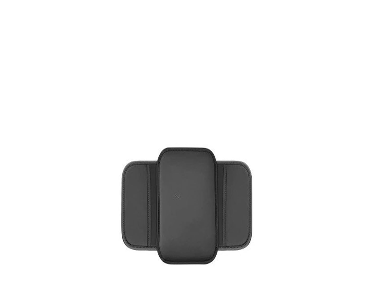 Mittelkonsole Panel Für Jaguar Für X-Type Für S-Type Für F-Type Universal Car Center Console Protector Cover Leder Armlehne Box Kissen Pad Mittelkonsole Frame(Black) von KWAYA