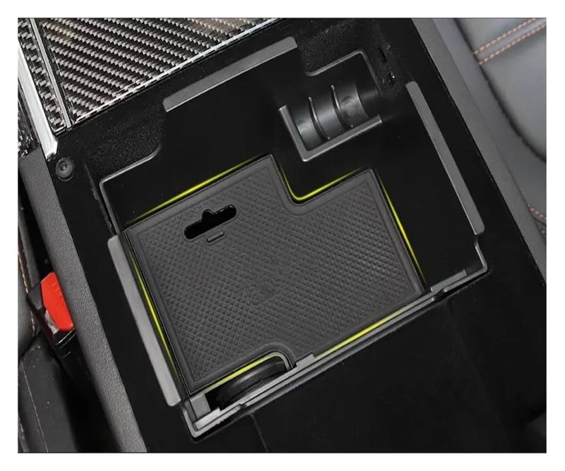 Mittelkonsole Panel Für Jaguar Für XE Für XF Für F-PACE 2016-2018 Mittelkonsole Handschuhhalter Organizer Fach Armlehne Aufbewahrungsbox Mittelkonsole Frame von KWAYA
