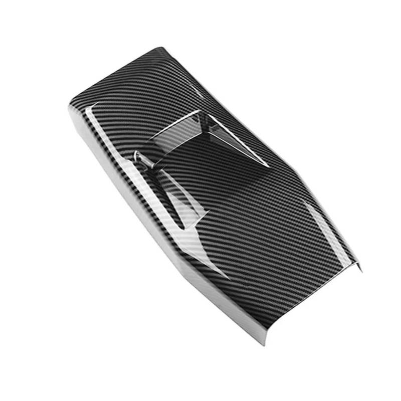 Mittelkonsole Panel Für Kia EV6 Für GT 2022 2023 Auto Vorne Hinten Klimaanlage Vent Outlet Rahmen Anti-Kick Panel Carbon Faser Abdeckung Trim Mittelkonsole Frame(Rear) von KWAYA