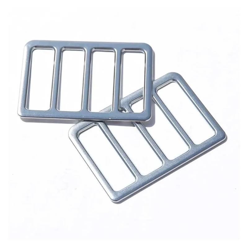 Mittelkonsole Panel Für Land Für Rover Für Discovery Für Sport 2015-2019 Auto-Mittelkonsole Navigationsrahmen Tastenabdeckung Verkleidung Mittelkonsole Frame(Silver) von KWAYA