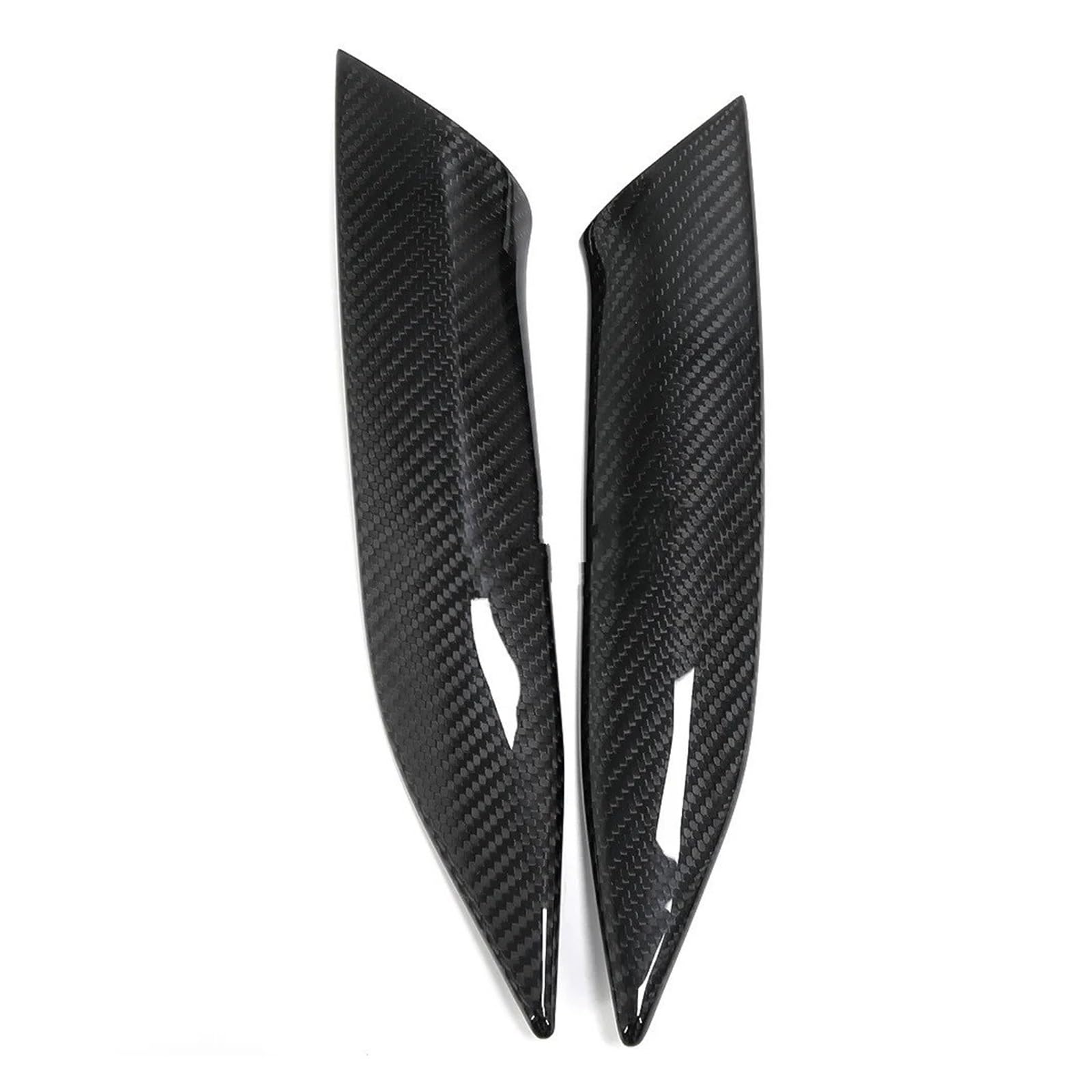 Mittelkonsole Panel Für M3 Für M4 G80 G82 G83 2021 2022 Auto LHD RHD Mittelkonsole Armaturenbrett Seitenluft AC Vent Gear Panel Carbon Trim Mittelkonsole Frame(Glossy 2 pcs,RHD) von KWAYA