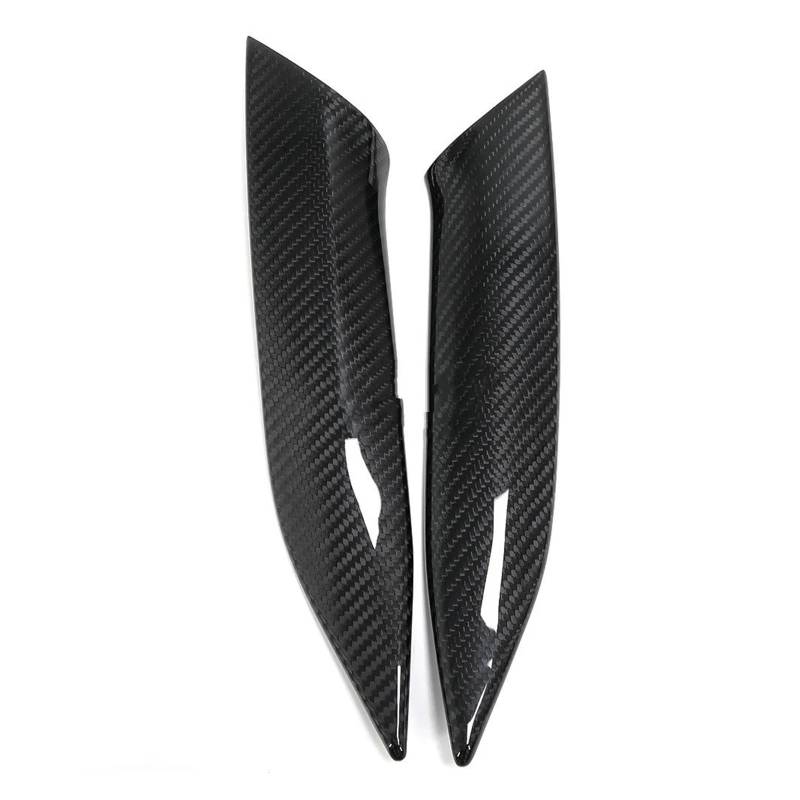 Mittelkonsole Panel Für M3 Für M4 G80 G82 G83 2021 2022 Auto LHD RHD Mittelkonsole Armaturenbrett Seitenluft AC Vent Gear Panel Carbon Trim Mittelkonsole Frame(Glossy 2 pcs,RHD) von KWAYA