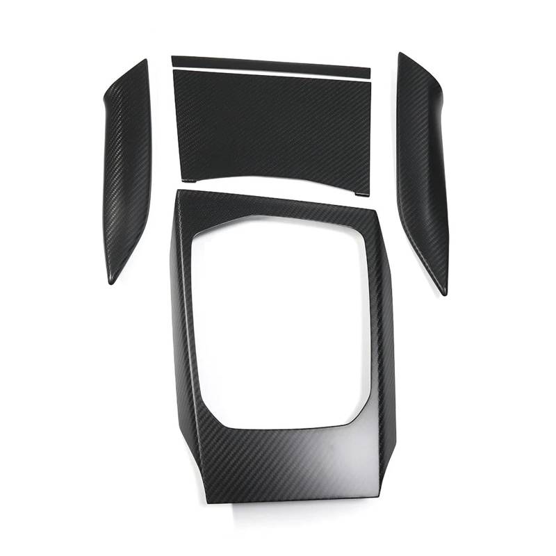 Mittelkonsole Panel Für M3 Für M4 G80 G82 G83 2021 2022 Auto LHD RHD Mittelkonsole Armaturenbrett Seitenluft AC Vent Gear Panel Carbon Trim Mittelkonsole Frame(Matte 5pcs Set B,RHD) von KWAYA