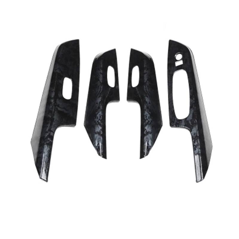 Mittelkonsole Panel Für Navara NP300 Für ST 2014-2019 Für Terra Auto LHD RHD Innentür Armlehne Fensterheber Schalter Taste Panel Abdeckung Mittelkonsole Frame(LHD ABS Black Wood B) von KWAYA