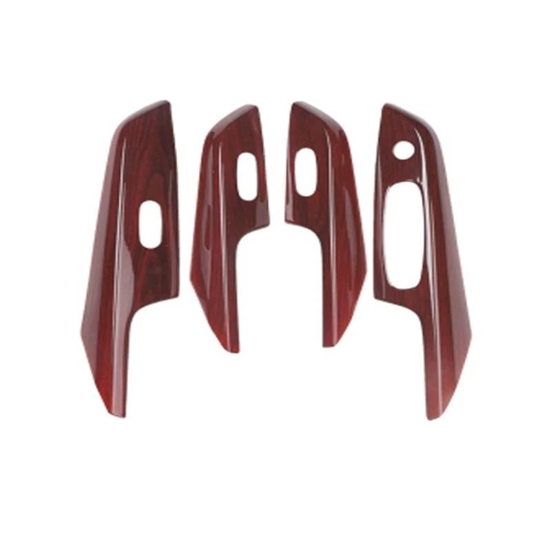 Mittelkonsole Panel Für Navara NP300 Für ST 2014-2019 Für Terra Auto LHD RHD Innentür Armlehne Fensterheber Schalter Taste Panel Abdeckung Mittelkonsole Frame(LHD ABS Glossy Wood A) von KWAYA
