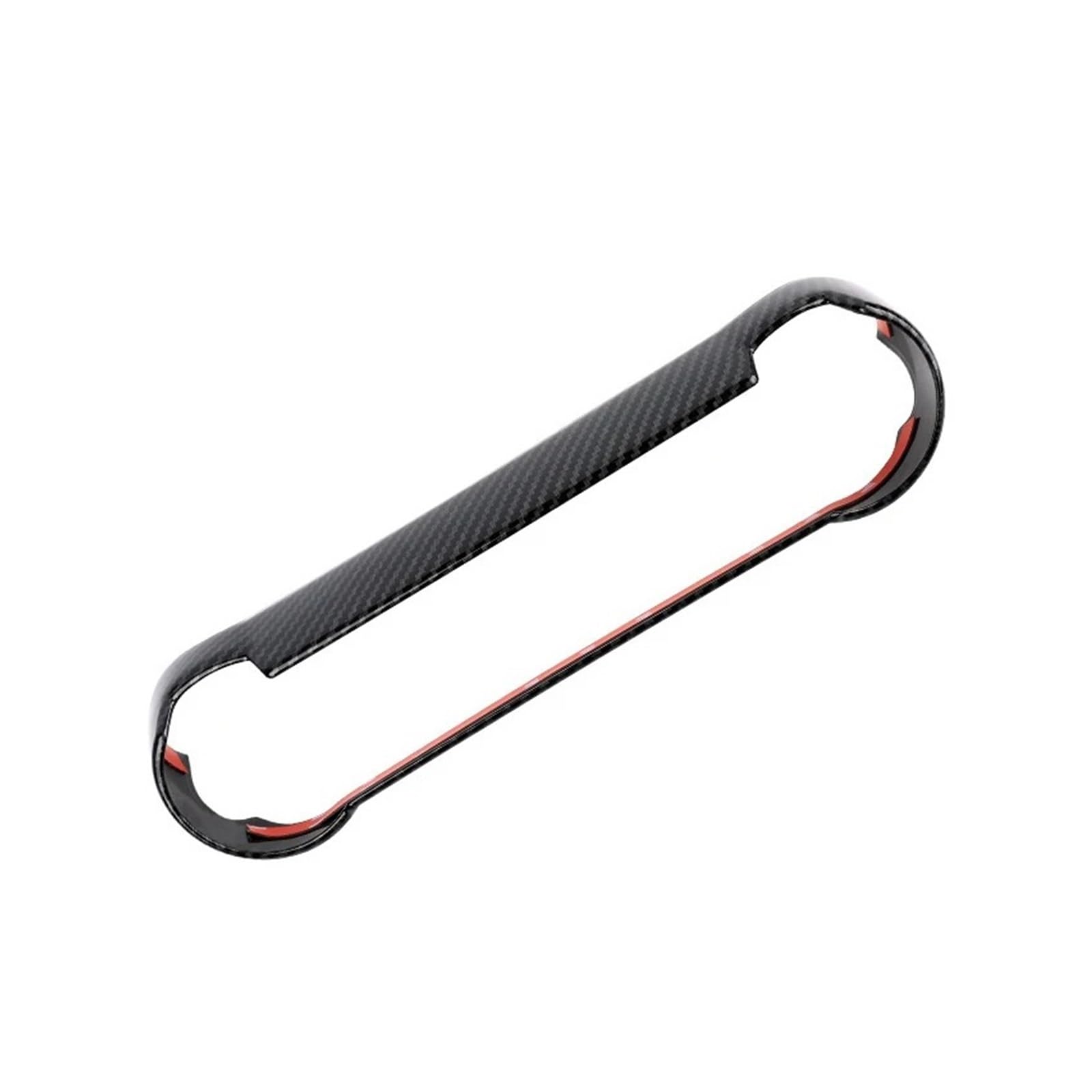 Mittelkonsole Panel Für RAV 4 XA50 Für RAV4 2019-2022 2023 2024 Auto-Mittelkonsole Klimaanlage AC-Schalter Knopffeldabdeckung ABS Mittelkonsole Frame(Carbon Fiber) von KWAYA