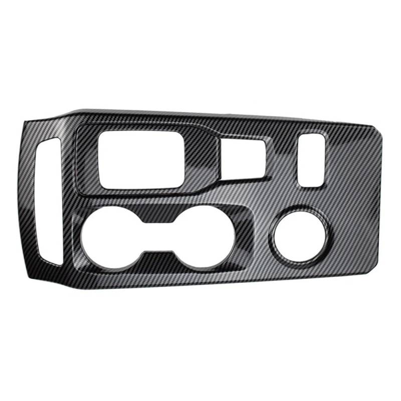 Mittelkonsole Panel Für Ranger Für Everest 2023 Auto ABS Carbon Faser Farbe Center Console Getriebe Shift Panel Abdeckung Innen Dekorative Mittelkonsole Frame(Right Drive 2 Pieces) von KWAYA