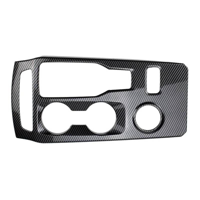 Mittelkonsole Panel Für Ranger Für Everest 2023 Auto ABS Carbon Faser Farbe Center Console Getriebe Shift Panel Abdeckung Innen Dekorative Mittelkonsole Frame(Right Drive Outer) von KWAYA
