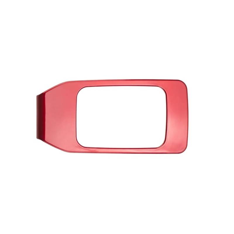 Mittelkonsole Panel Für Ranger Für Everest 2023 Auto Mittelkonsole Schalthebel Panel Abdeckung Innen Dekorative ABS Carbon Faser Farbe Mittelkonsole Frame(Gear Inner red) von KWAYA