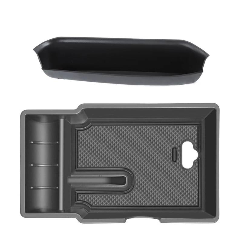 Mittelkonsole Panel Für Renegade 2015-2023 Car Center Console Container Verstauen Aufräumen Innen Armlehne Aufbewahrungsbox Griff Organizer Mittelkonsole Frame(2 Piece Set) von KWAYA