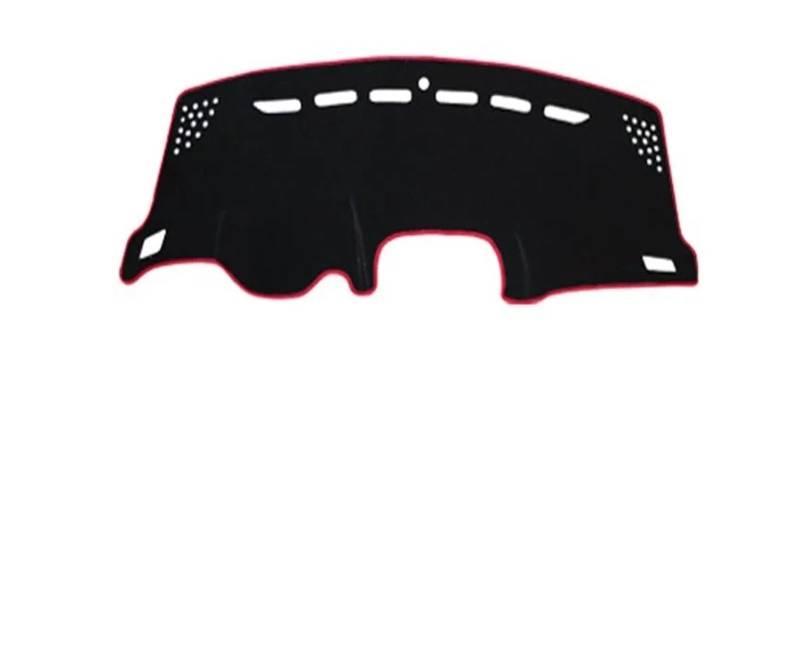 Mittelkonsole Panel Für Renegade Für BU 2015-2020 2021 2022 Auto Armaturenbrett Abdeckung Matte Sonnenschutz Pad Instrumententafel Teppiche Mittelkonsole Frame(Red Side) von KWAYA