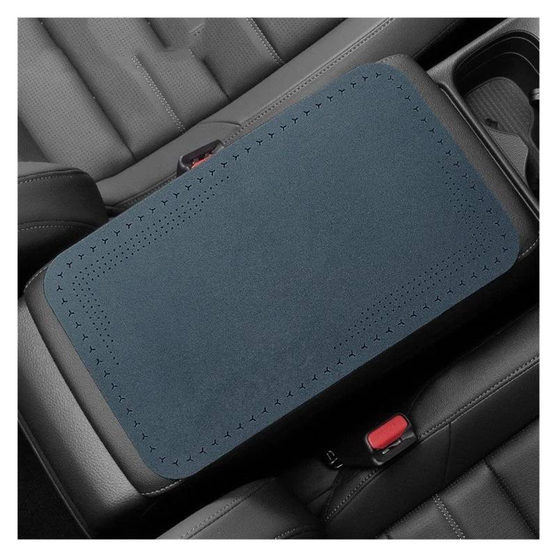 Mittelkonsole Panel Für S90 Für XC40 S80 T6 Für V90 EX30 Auto Armlehne Pad Center Console Box Cover Schutzkissen Mittelkonsole Frame(1pc-Blue) von KWAYA