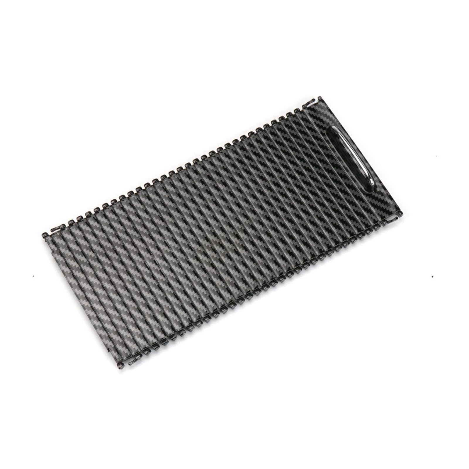 Mittelkonsole Panel Für W204 C180 C200 C220 W207 E W212 E260 Auto Mittelkonsole Armlehne Getränkehalter Rollladenrahmen Panel Mittelkonsole Frame(Model B Carbon Fiber) von KWAYA